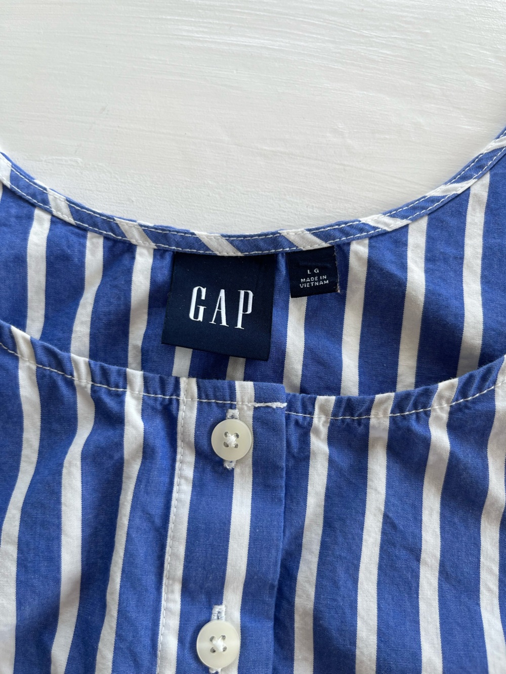 Gap Cropped Sleeveless Blouse Size XL - Picture 3 of 7